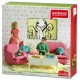 LUNDBY Smaland Living Room Playset (Pink)