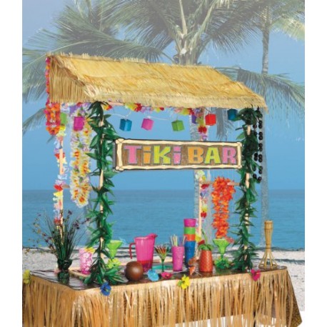 Amscan International 241205 Hawaiian Tiki Hut Bar