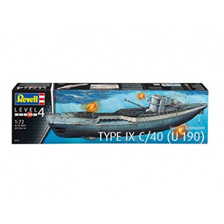 Revell 05133 106.3 cm German Submarine TYPE IX C/40 Model Kit
