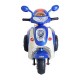 HOMCOM Kids Electric Ride On Toy Car Kids Motorbike Children Tricycle w/ 6V Chargeable Battery Headlight and Music (Blue)