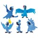 Rio 2 – Jp72499 – Furniture and Decoration – Pack of 5 Figurines