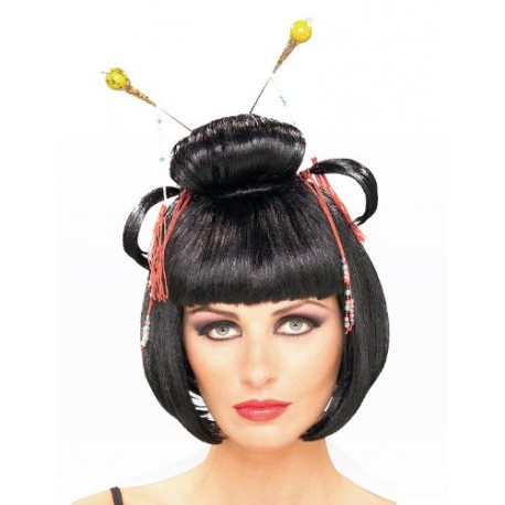 Rubie's Official Ladies Asian Wig, Adult Costume