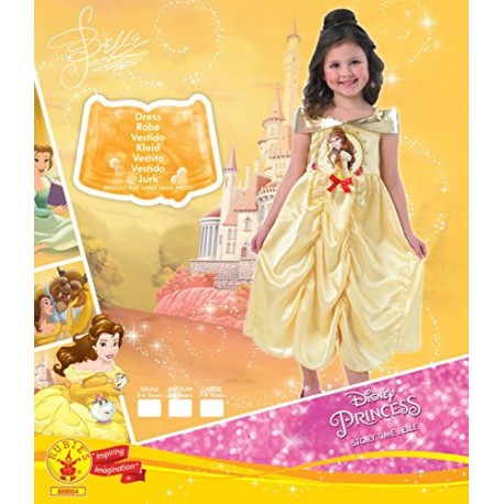 Rubie's Official Belle Beauty & The Beast Girls Fancy Dress Disney Princess Child Kids Costume Small Ages 3