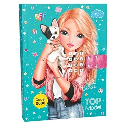 TOPModel 8986 Secret Code Diary with Sound, Theme 2, Assorted