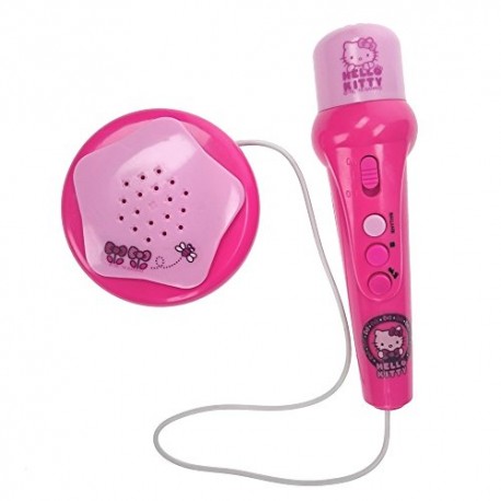Reig Hello Kitty Hand Microphone with Amplified Speaker
