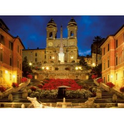 The Spanish Steps in Rome 1500 Piece Puzzle