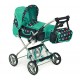CHIC 2000 Bayer Bambina Combi Dolls Pram (Menta)