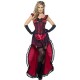 Smiffy's Adult Women's Western Authentic Brothel Babe Costume, Dress and Corset, Western, Serious Fun, Size L, 45233