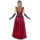 Smiffy's Adult Women's Western Authentic Brothel Babe Costume, Dress and Corset, Western, Serious Fun, Size L, 45233