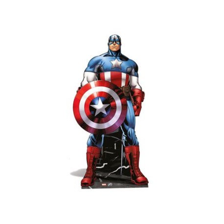 Star Cutouts SC907 Captain America Star Mini Cardboard Cut Out