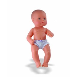 Miniland Miniland31031 32 cm European Boy Doll without Underwear