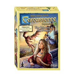 Z Man Games Carcassonne 3 Princess and Dragon (2016 English Edition)