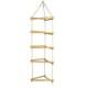 Wooden 3 Sided Climbing Frame Rope Ladder