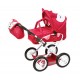 Knorr Toys Knorr63102 Combi Ruby Fox Dolls Pram and Buggy