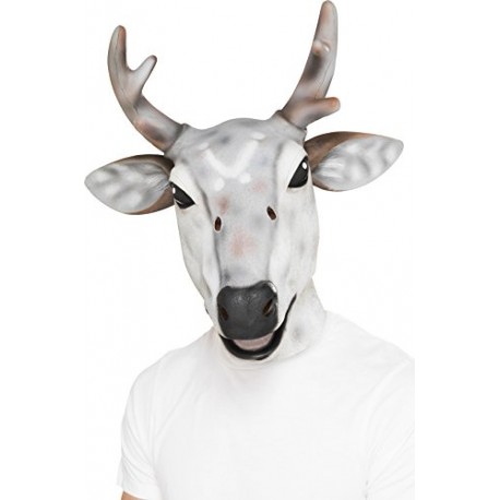 Smiffy's Reindeer/Stag Latex Mask