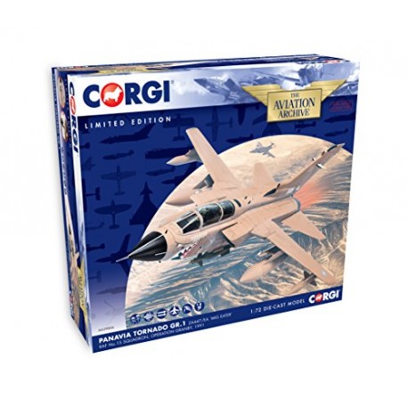 Corgi AA39806 PANAVIA Tornado GR.1 ZA447/EA MiG Eater RAF No.15 Squadron Op Granby Model