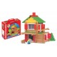 Jeujura JeujuraJ8003 Wooden Construction Chalet in a Suitcase (135
