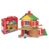 Jeujura JeujuraJ8003 Wooden Construction Chalet in a Suitcase (135