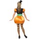 Smiffy's Women's Pumpkin Costume, Top and Skirt, Size
