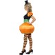 Smiffy's Women's Pumpkin Costume, Top and Skirt, Size