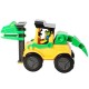 Learning Resources Dino Construction Company Velociraptor toy Forklift