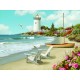 Sunlit Shores 300 PC Large Format Puzzle
