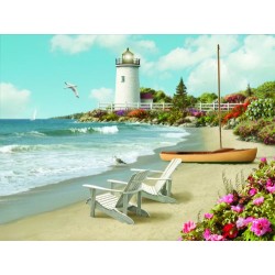 Sunlit Shores 300 PC Large Format Puzzle