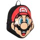 Bioworld Nintendo Super Mario Bros. Face Shaped Backpack, (Bp140171Ntn) Casual Daypack, 38 cm, 10 L, Red