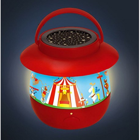Scratch Projection Nightlight (Circus)