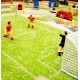 Little Helper 3D Childrens Play Rug in Town Traffic Design, Green (80 x 100cm)