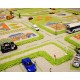 Little Helper 3D Childrens Play Rug in Town Traffic Design, Green (80 x 100cm)