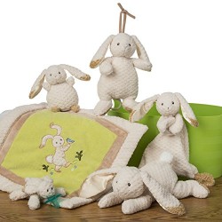 Mary Meyer Oatmeal Bunny Cozy Blanket Toy