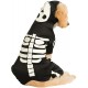 Official Rubie's Skeleton Hoodie Pet Dog Halloween Costume, Size XX