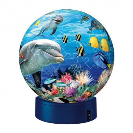 Ravensburger 12143 4 Underwater Puzzle 3D/Night Light (72