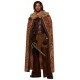Forum Novelties AC577 Faux Fur Trimmed Cape, Brown, 42