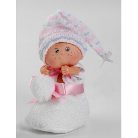 Berjuan Patuquet Doll in Wool Sock (White)