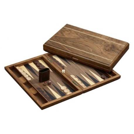 Philos Delos Big Backgammon with Magnetic Lock