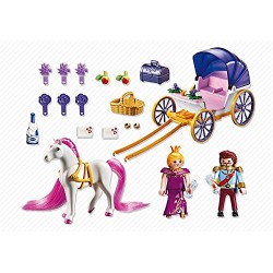 Playmobil 6856 Royal Couple and Carriage with Horse Mane to Comb