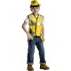 Dress Up America Kids Construction Worker Role Play Dressup Set