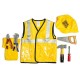 Dress Up America Kids Construction Worker Role Play Dressup Set