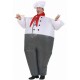 Mens Inflatable Chef Costume for TV Cartoon & Film Fancy Dress