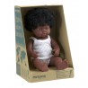 Miniland Miniland31154 38 cm African Girl Doll with Underwear in Box