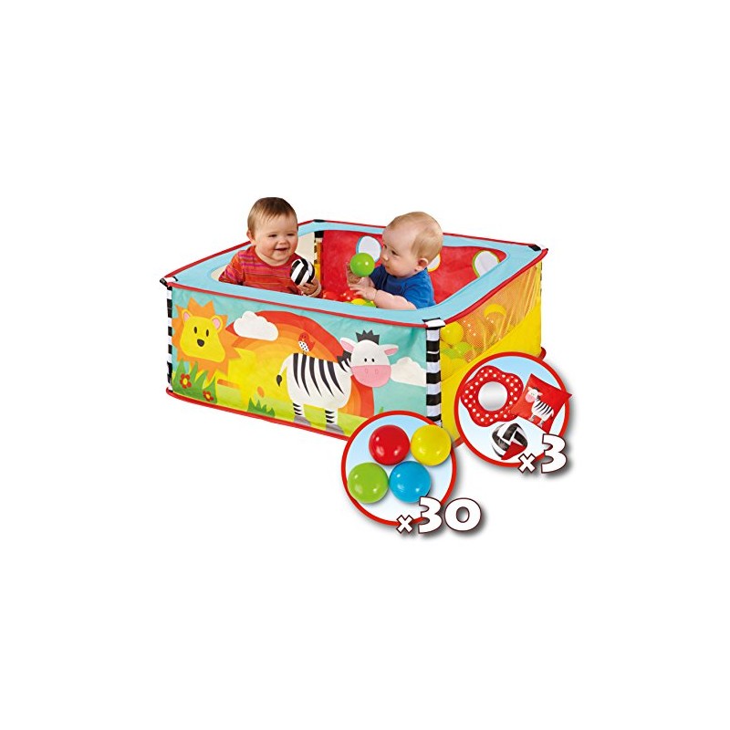 worlds apart zebra pop up sensory ball pit