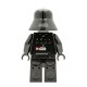 LEGO Star Wars Darth Vader Kids Minifigure Light Up Alarm Clock | black/gray | plastic | 9.5 inches tall | LCD display | boy gir