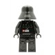 LEGO Star Wars Darth Vader Kids Minifigure Light Up Alarm Clock | black/gray | plastic | 9.5 inches tall | LCD display | boy gir