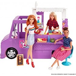 Barbie GMW07 Fresh &#x27;n&#x27; Fun Food Truck