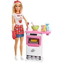 Mattel Barbie FHP57 &quot;Cooking and Baking&quot; Baker Doll and Playset