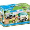 PLAYMOBIL Country 70511 Car with Pony Trailer 4 Years and Up