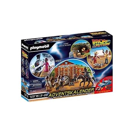 PLAYMOBIL Advent Calendar 70576 &quot;Back To The Future Part III&quot;, from 5 Years