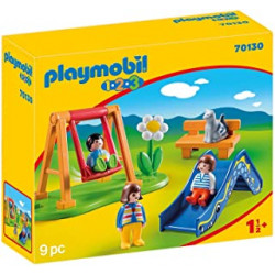 Playmobil 70130 1.2.3 Children&#x27;s Playground, 18 Months, Colourful, One Size